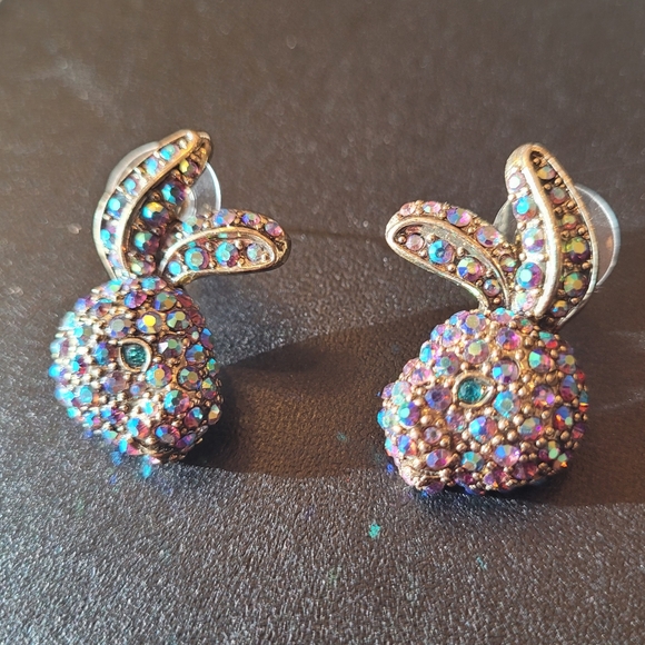 Heide Daus Bunny Earrings